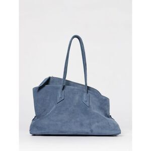 The Attico Shoulder Bag Woman Gnawed Blue